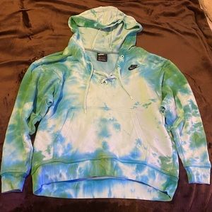 Tie Dye Nike Sweatshirt